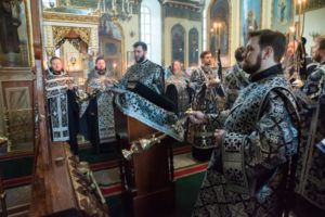 Особые богослужения Великого поста